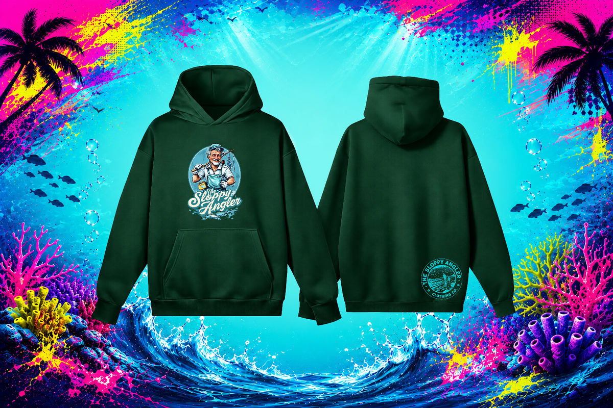 The Old Timer - Adult Hooded Top