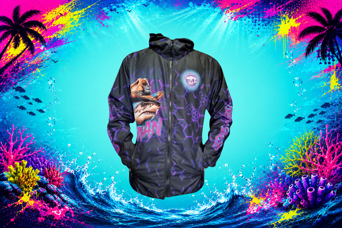 The Taxman - Wind Breaker Black Purple