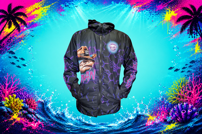 The Taxman - Wind Breaker Black Purple